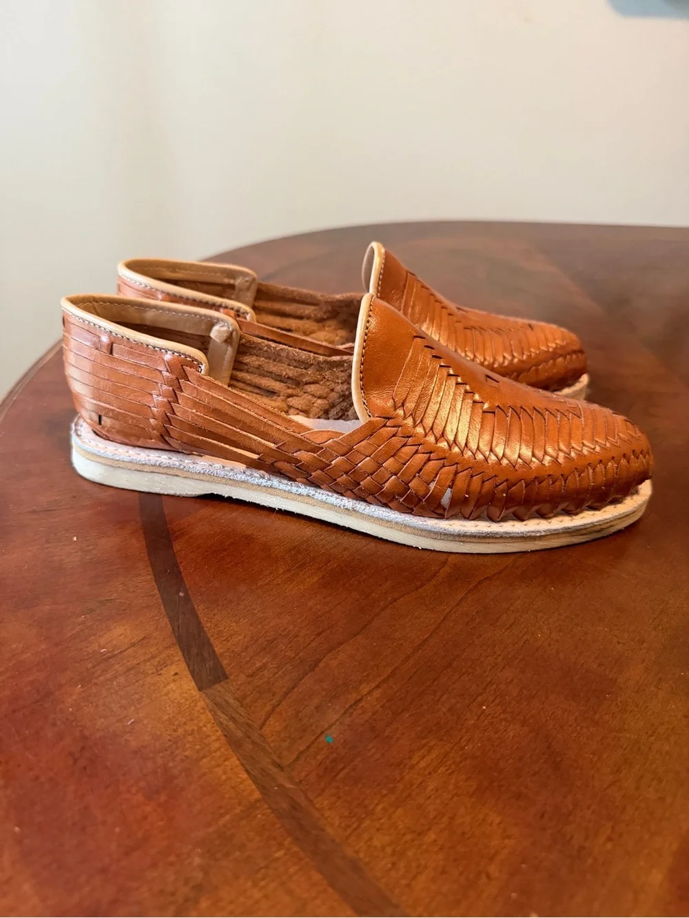 Rodeo Durango Huarachos Men’s Brown Leather Sandals Size 10